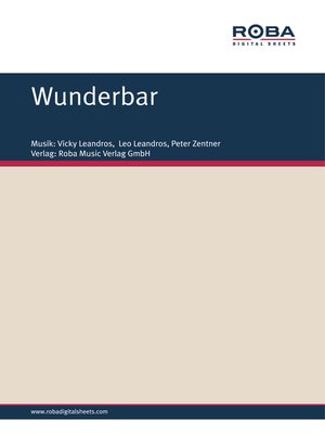 cover image of Wunderbar